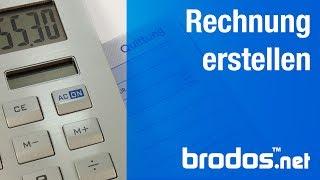 brodos.net Tutorial: Rechnungsbeleg mit Kundendaten erstellen