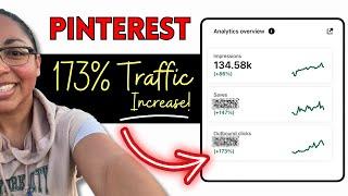 I Increased My Pinterest Traffic Outbound Clicks by 173%!