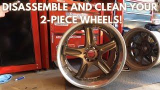 HOW TO DISASSEMBLE VOLK GT WHEELS! (GT-C, GT-V, GT-S, SF Challenge)