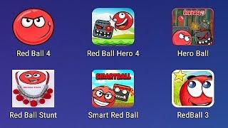 RED BALL 3 Smart Red Ball RED BALL STUNT Hero Ball Red Ball Hero 4 Red Ball 4