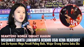 WAJAR SELURUH KOREA MENYUKAINYA !! Lee Da-hyeon: Megawati Pevoli Paling Respect Di Liga Voli Korea