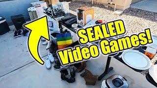 This Garage Sale SAVED the day! - Live Video Game Hunting