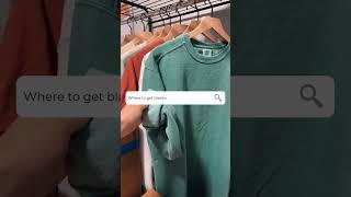 Where to buy blanks for your t-shirt business! #smallbusiness #youtubeshorts #shorts #smallbizlife