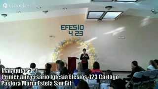 Primer Aniversario Efesios 4:23 Cartago