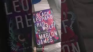 BOOK UNBOXING - Black leopard red wolf by Marlon James