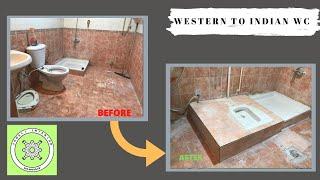 Transforming Your Bathroom: Converting a Western Toilet to an Indian Style Toilet DIY Guide!