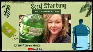 Winter Sowing 2022 Garden Up-Cycling