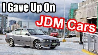 I Quit JDM Cars | Why I Switched to Euro Cars | New Drive Therapy Project Car