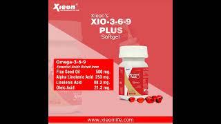 Get all #Omega369 benefits in 1 capsule! Xieon's #XIO369 PLUS #Softgels. #xieonlifesciences