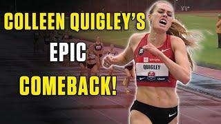 Colleen Quigley Wins 1500m In Return From Injury | 2016 Stumptown Twilight