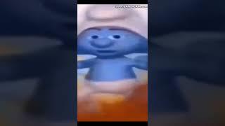 Смурфик жестко флексит пот топовую мелодию! #mem