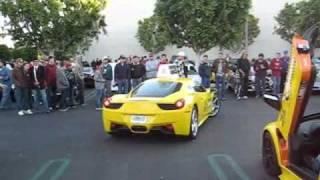 Top Gear USA Exotic Taxi Fleet at Cars & Coffee