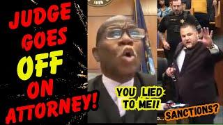 Judge Goes OFF On Attorney Seeking to Recuse Him From the Case!  Will He Be Sanctioned?