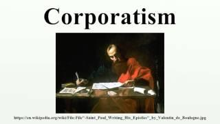 Corporatism