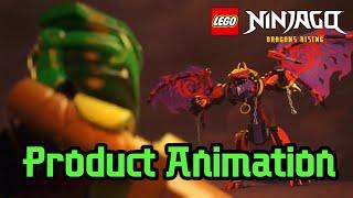 Lego Ninjago 71832 Product Animation Thunderfang Dragon of Chaos - 720P