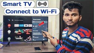 How to Connect Wifi in Smart TV | Smart TV Connect to Wifi | LED TV Connect to Wifi | #wifi #rajtech