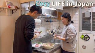 Cozy LIFE in Japan : Cooking Meat Roll of Freeze-Dried Tofu and Rice with Pickled Plum!