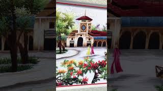Quà tặng đối tác - tranh thêu tay Huế - Chợ Bến Thành
