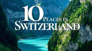 10 Most Beautiful Towns to Visit in Switzerland 4k | Switzerland 2025