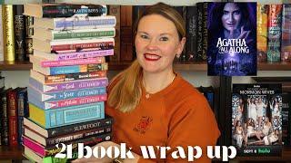 SEPTEMBER WRAP UP - 21 BOOKS!