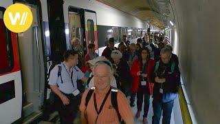 Gotthard-Basistunnel: Ein logistisches Meisterwerk - von der Wartung bis zur Evakuierung