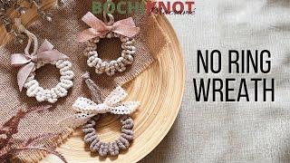 How to Make a Christmas Wreath Ornament (No Ring Required) - Easy DIY