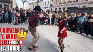 CARMELA  Y MAUDueños de la pista!, sorprendieron con su baile #chihuahua