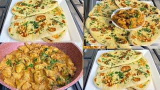 Naan Bread and Chicken Curry recipe cawa casho fudud kafaideyso