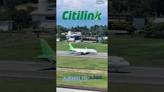 A320 Citilink landing in Balikpapan (ATC Tower View) [22 Mei 2025]