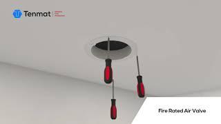 Tenmat Fire Rated Air Valve - Passive Fire Protection