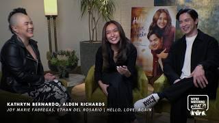 Hello, Love, Again Interview | Kathryn Bernardo and Alden Richards