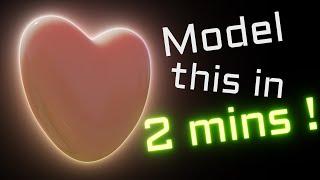 Easily Model a 3D Heart !