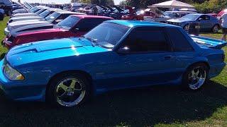 Fox Body Mustangs at Dasilva racing shoot out 2024