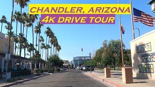 Chandler, Arizona | 4k Driving Tour | Dashcam