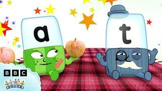  Tea time with Alphablock T | Letter of the Week | Learn to Spell | @officialalphablocks