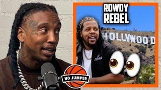 Rowdy Rebel Tells The Hoovers to "SMD" Before Leaving Los Angeles 