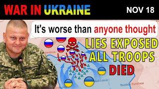 18 Nov: INSANE. Botched Assault Leaves Hundreds Trapped & Killed. | War in Ukraine Explained