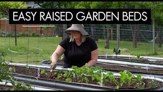 DIY Garden Makeover | Metal Raised Garden Beds