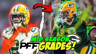 Reacting to Packers Mid-Season PFF Grades!!!