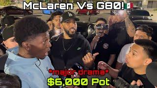 MAJOR DRAMA! McLaren GT Vs G80 M3! $6,000 Pot #BMW #McLaren #M3