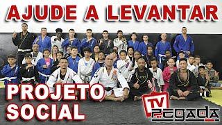 Lançamento Oficial do Projeto Social "Ajude a Levantar" - TV Pegada # 189