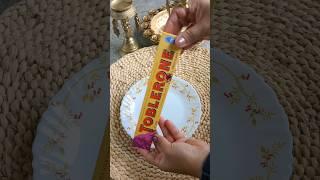 #IndulgeInJoy: Toblerone Chocolate Unboxing Experience ", Swiss Chocolate #chocolate #toblerone