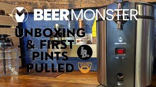 BeerMonster Home Draught Beer Machine Review Mini Keg Powered Draught Beer Tap