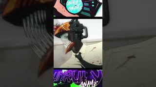 Chainsaw man: Katana Man splice in two | Anime Recap #viral #anime #trending #viralvideo #shorts