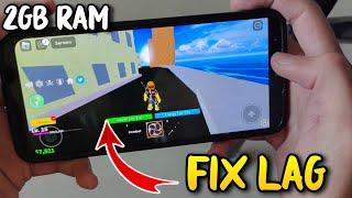 how to fix lag in ROBLOX mobile | 2GB RAM and 1GB RAM devices