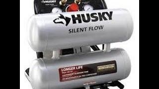 Husky Silent Flow 4.6 Gallon Air Compressor Review