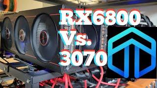 Efficient Dynex Mining Overclocks! RX6800 Vs. 3070! (Rigs dialed in on SRB miner 2.3.9)