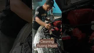 Sudah saatnya membersihkan ruang mesin mobil kalian secara detail nih! #detailing #ruangmesin #viral