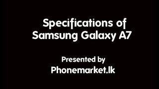 Samsung Galaxy A7 Price Sri Lanka