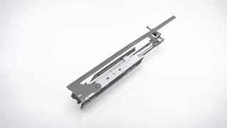 LEGRABOX side stabilisation assembly Asamblare stabilizare LEGRABOX